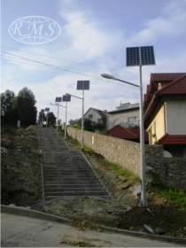Drogowa lampa solarna LED - RMS Polska - aplikacja 1