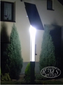 Lampa solarna LED - JUPITER 8L TP - RMS Polska - aplikacja 1